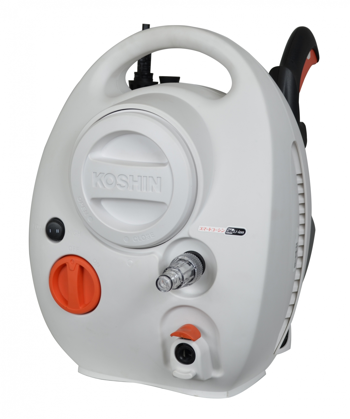 充電式高圧洗浄機 SJC-3625(SJC-3625-AAA-0) SJC-3625 | 株式会社工進 