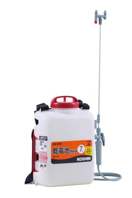 乾電池式噴霧器 消毒名人 DK-7D(DK-7D-AAA-1) DK-7D | 株式会社工進 